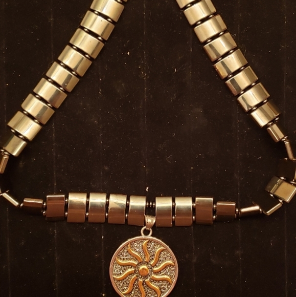 Handmade Sun Necklace